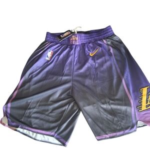 Nike Los Angeles Lakers Basketball Shorts